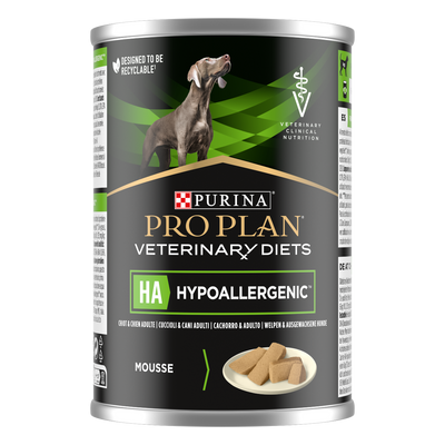 PURINA Cane Veterinary Diets HA Hypoallergenic Mousse 400gr
