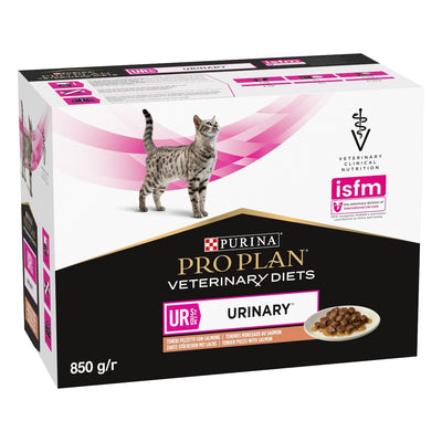 PURINA Veterinary Diets Cat UR Urinary Salmone 85gr (Singola)