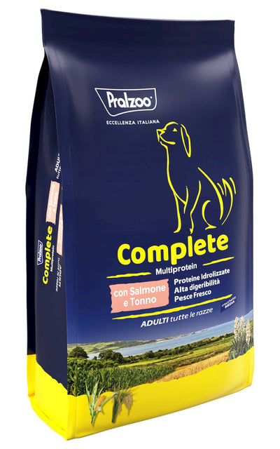 PRALZOO Cane Complete Adulti con Salmone e Tonno 10Kg