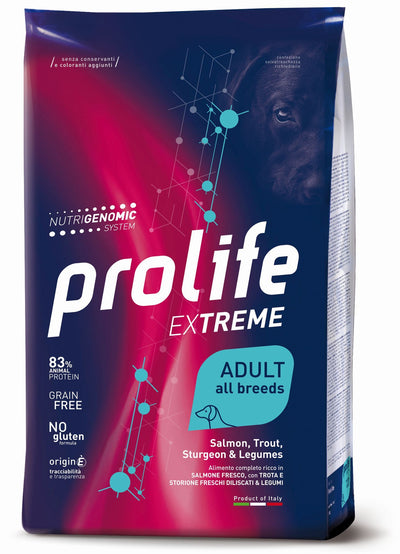 PROLIFE Cane Extreme Adult Salmon, Trout, Sturgeon & Legumes All breeds 2,5Kg
