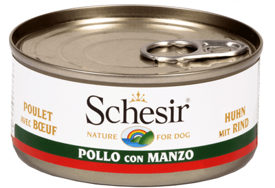 SCHESIR Dog Pollo con Manzo 150gr