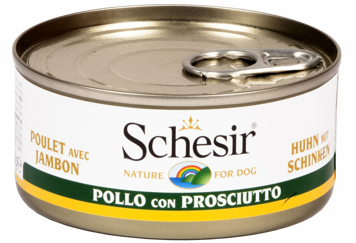 SCHESIR Dog Pollo con Prosciutto 150gr