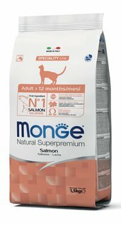 MONGE Cat Adult Salmone 1,5Kg