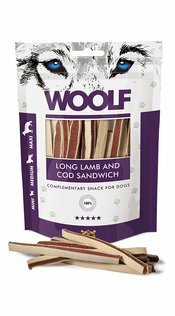 WOOLF Sandwich Morbido di Agnello e Merluzzo 100gr