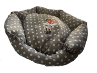 DISNEY Cuccia Minnie Grigia a Pois