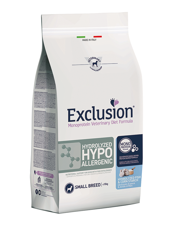 EXCLUSION Cane Hydrolized Hypoallergenic Small Breed 2Kg