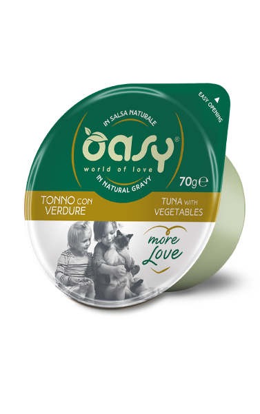 OASY Cat Cup Tonno con Verdure 24x70Gr
