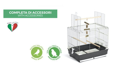 LEOPET GABBIA PER UCCELLI IVONNE CROMO