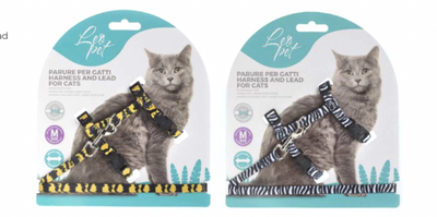 LEOPET Pettorina Animalier per Gatto