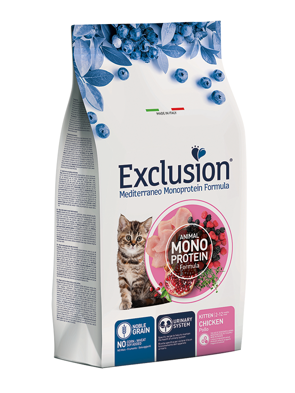 EXCLUSION Gatto Kitten Pollo 300gr