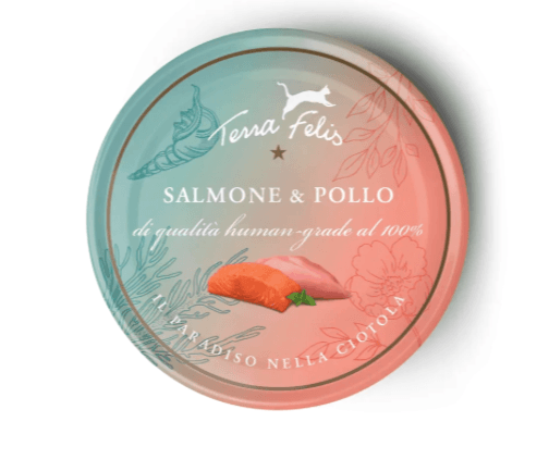 Terra Felis Gatto al Salmone e Pollo 80gr