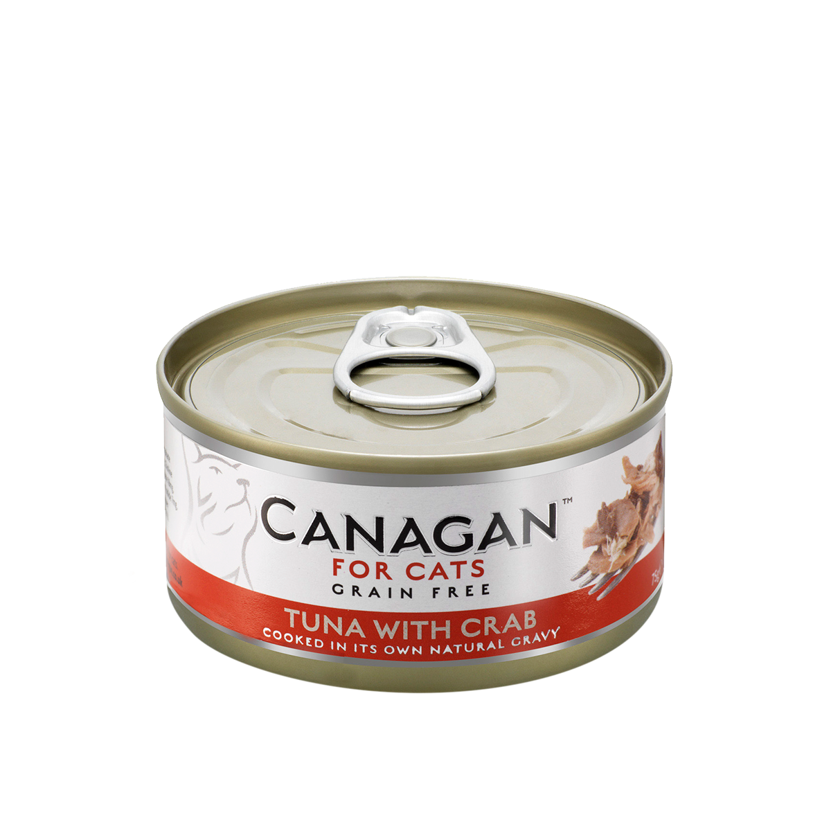 CANAGAN Gatto Tonno con Granchio Natural 75gr