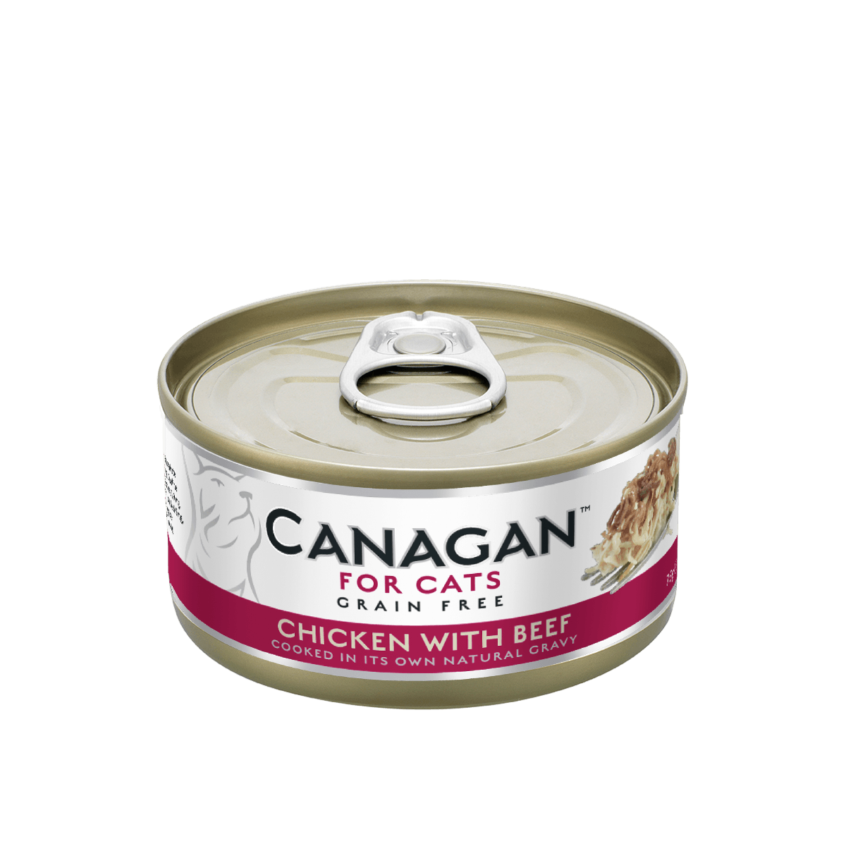 CANAGAN Gatto Pollo con Manzo Natural Grain Free 75gr