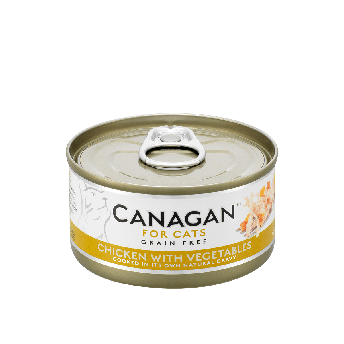 CANAGAN Gatto Pollo con Verdure Natural Grain Free 75gr