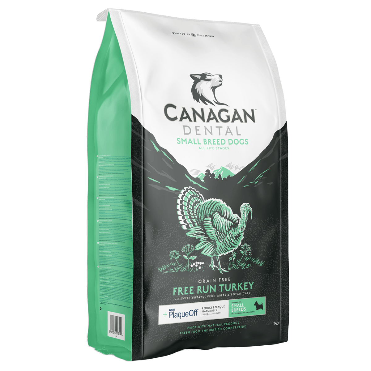 CANAGAN Cane Dental per Cani Piccoli Grain Free al Tacchino