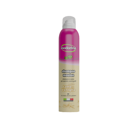 INODORINA Shampoo Mousse Latte e Vaniglia 300ml
