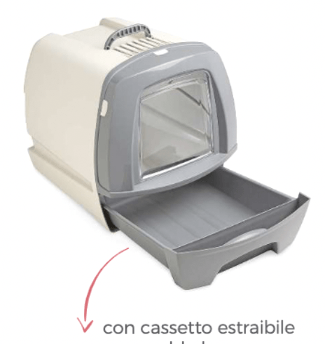 LEOPET Toilette Lettiera con Cassetto