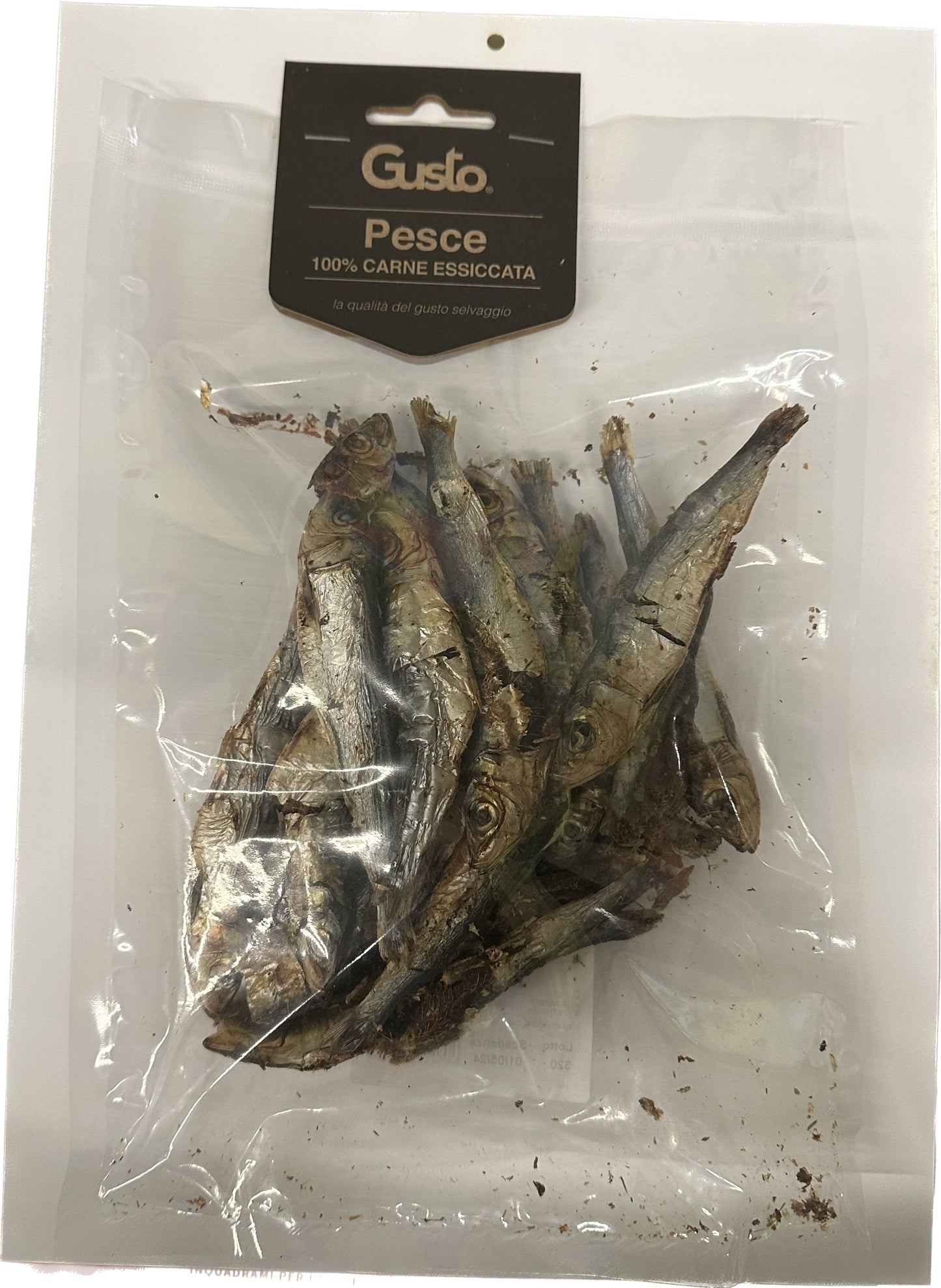 Gusto Snack Barf Sardine 100% Essiccate 100gr