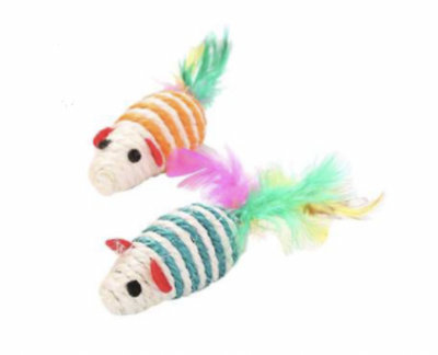 LEOPET Topolino con piume 12 cm