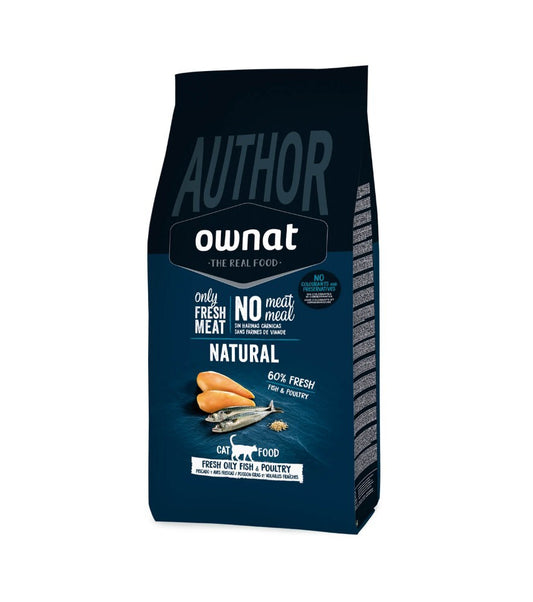 OWNAT Cat Author Fresh Oily Fish & Poultry 1,5Kg