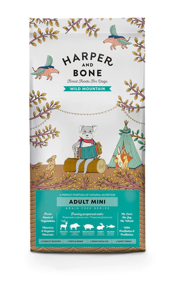 HARPER&BONE Dog Mini Adult Wild Mountain Grain Free 2Kg