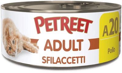 PETREET A20 Cat Sfilaccetti di Pollo 70Gr