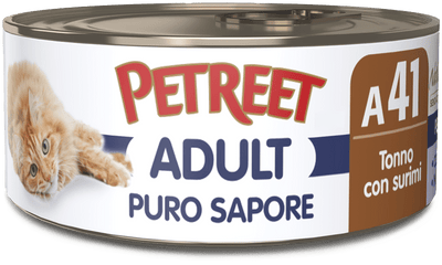 PETREET A41 Cat Puro Sapore Tonno con Surimi e Aragosta 70Gr
