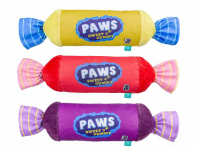 LEOPET Gioco Candy Squeak in Tessuto 38 cm