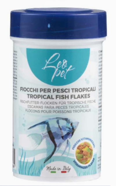 LEOPET Fiocchi per Pesci Tropicali 100ml