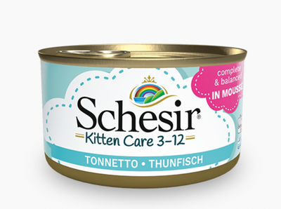 SCHESIR Kitten Care Mousse Tonnetto 85Gr