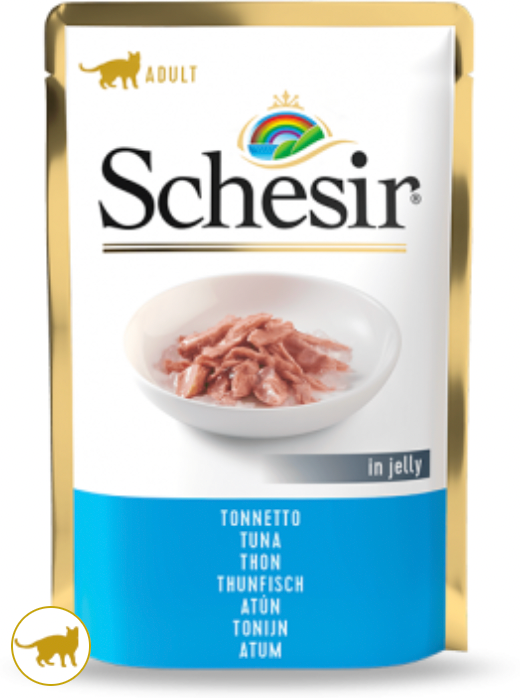 SCHESIR Cat Bustina Tonno in Jelly 85Gr