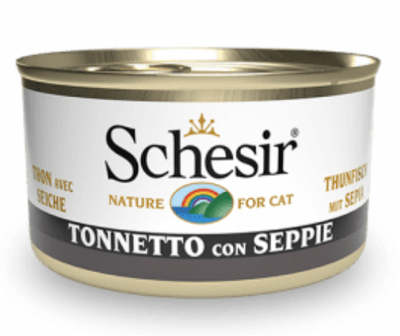 SCHESIR Cat Tonnetto con Seppie in Jelly 85gr