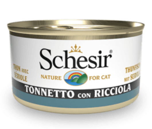 SCHESIR Cat Tonnetto con Ricciola in Jelly 85gr