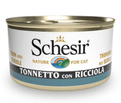 SCHESIR Cat Tonnetto con Ricciola in Jelly 85gr