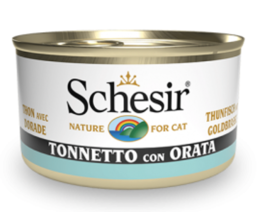SCHESIR Cat Tonnetto con Orata in Jelly 85gr