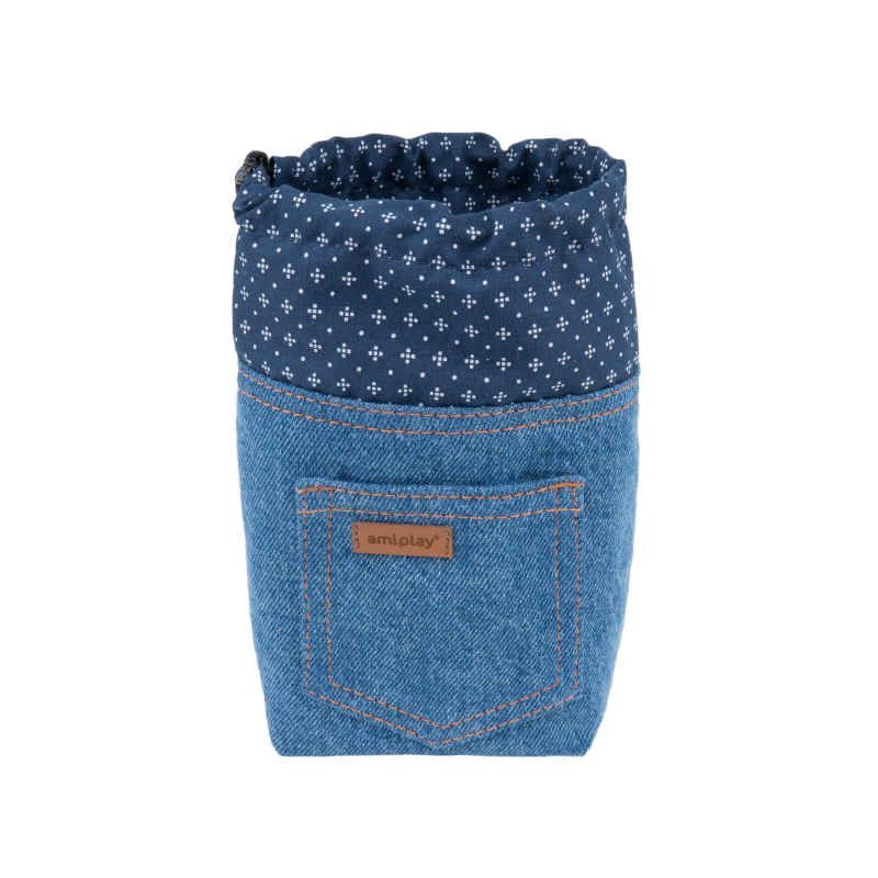 AMIPLAY Borsa Portapremietto DENIM Jeans Blue