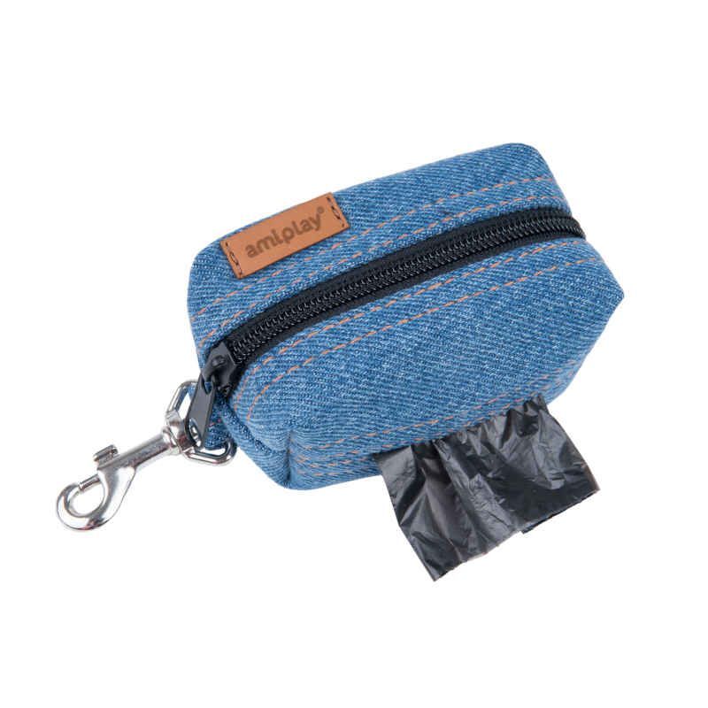 AMIPLAY Borsa Portabustine DENIM Jeans Blue