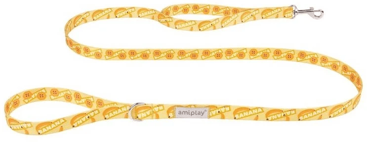 AMIPLAY Be Happy Guinzaglio Banana
