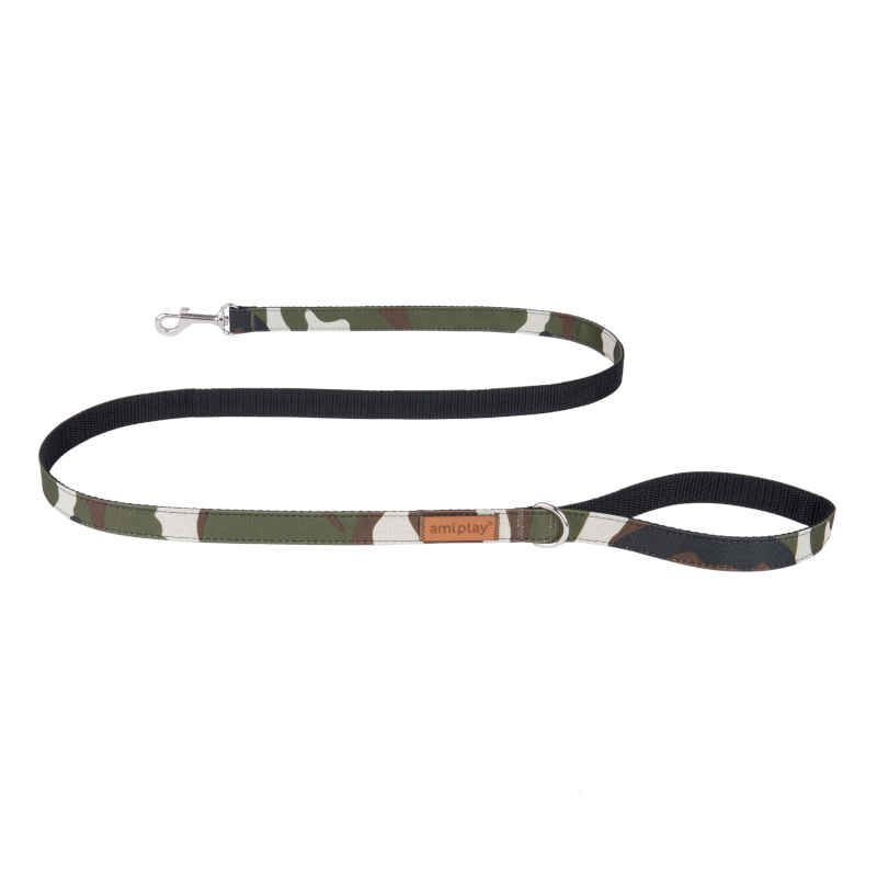 AMIPLAY Guinzaglio Regolabile ADVENTURE Militare