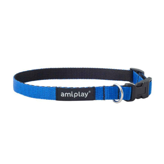 AMIPLAY Collare Regolabile TWIST Blu