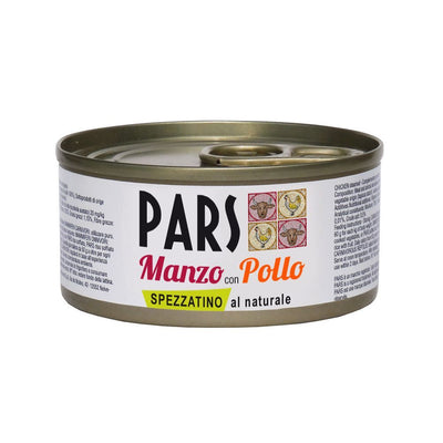 PARS Spezzatino Manzo con Pollo 70Gr