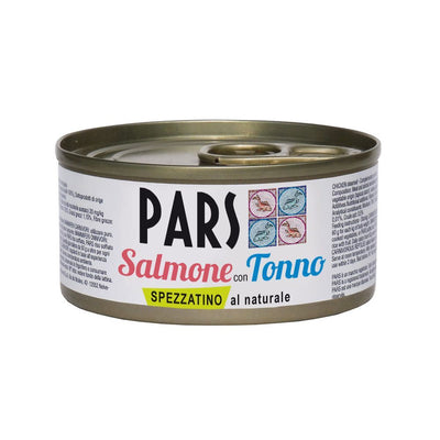 PARS Spezzatino Salmone con Tonno 70Gr
