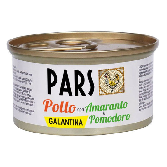 PARS Galantina Pollo con Amaranto e Pomodoro 95Gr