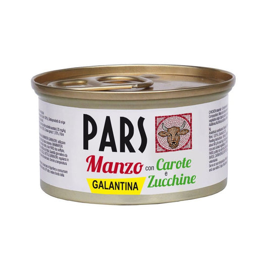 PARS Galantina Manzo con Carote e Zucchine 95Gr