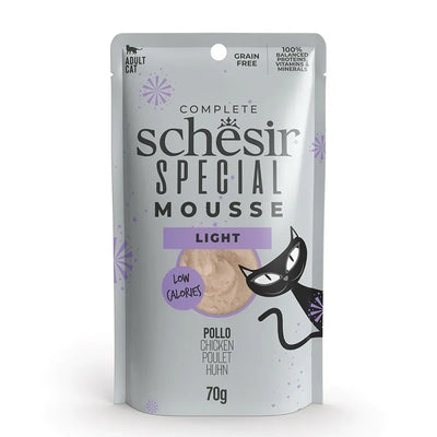 SCHESIR Cat Special Light Mousse da 70 gr in busta (12pz)