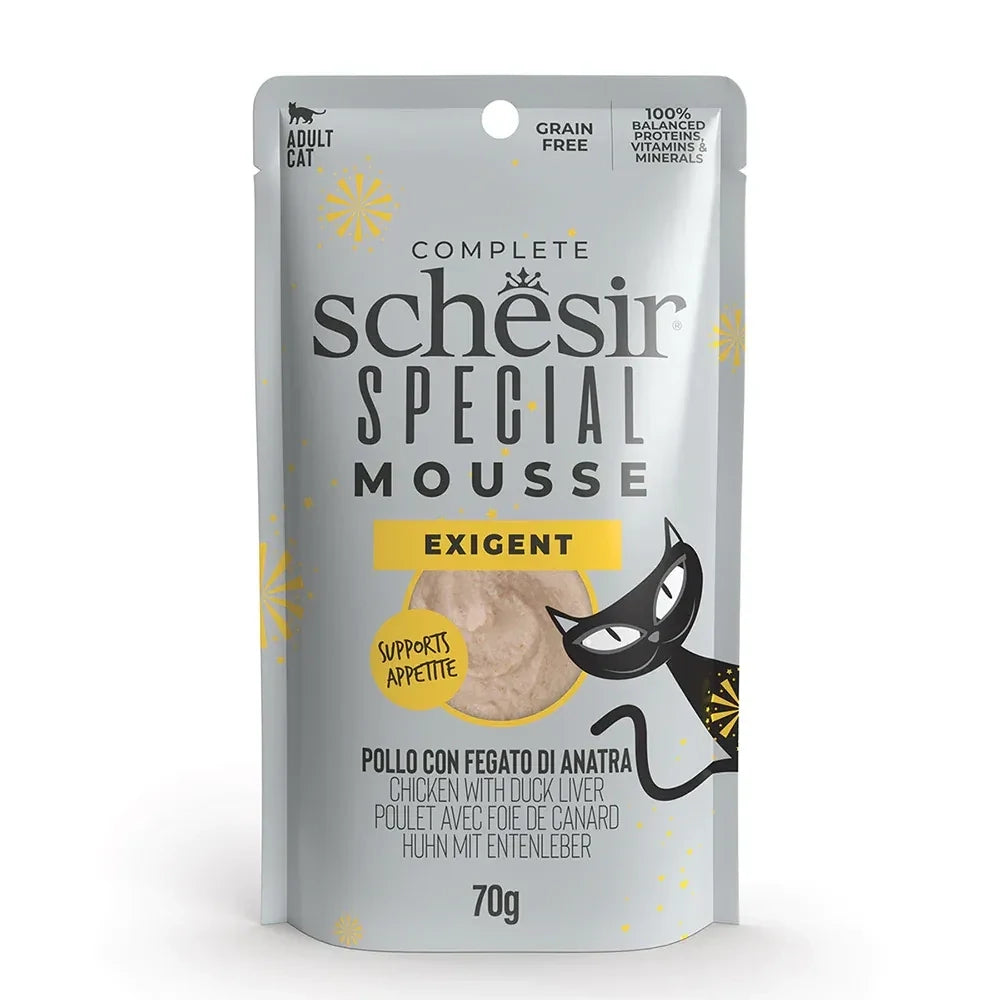 SCHESIR Cat Special Exigent Mousse da 70 gr in busta (12pz)
