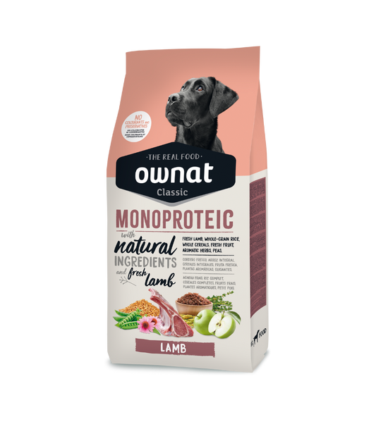 OWNAT Dog Classic Monoproteico Agnello 12Kg