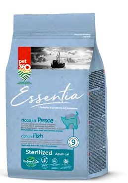 ESSENTIA Cat Sterilised Pesce Grain Free 300Gr