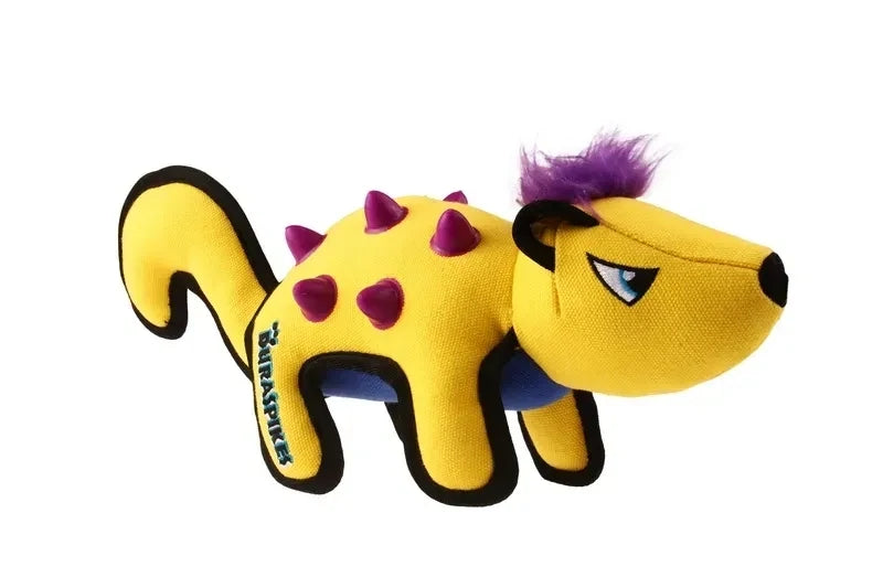 GIGWI Duraspikes Scoiattolo Giallo 38 cm