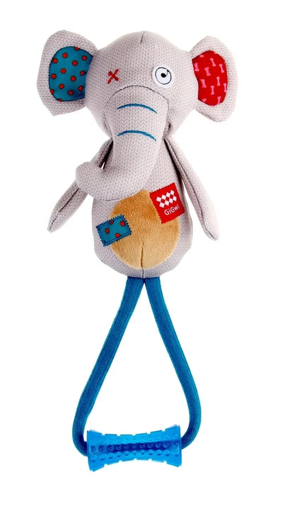 GIGWI Elephant Plush Friendz TPR 19 cm